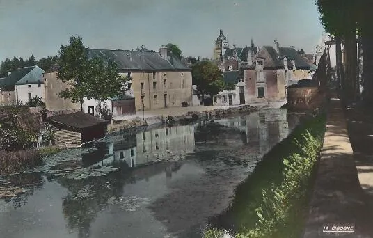 le moulin début XIXème carte postale